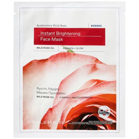 Korres Apothecary Wild Rose Instant Brightening Face Mask