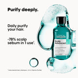 L'Oréal Professionnel Scalp Advanced Anti-Oiliness Dermo Purifier Shampoo 300ml