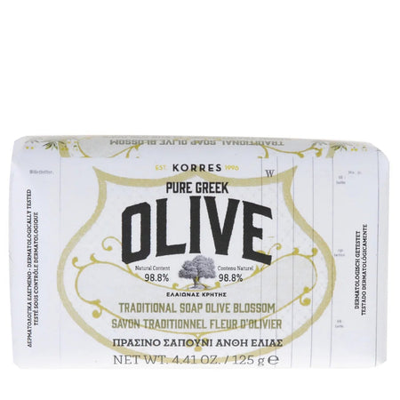 Korres Pure Greek Olive Traditional Soap Olive Blossom 125g