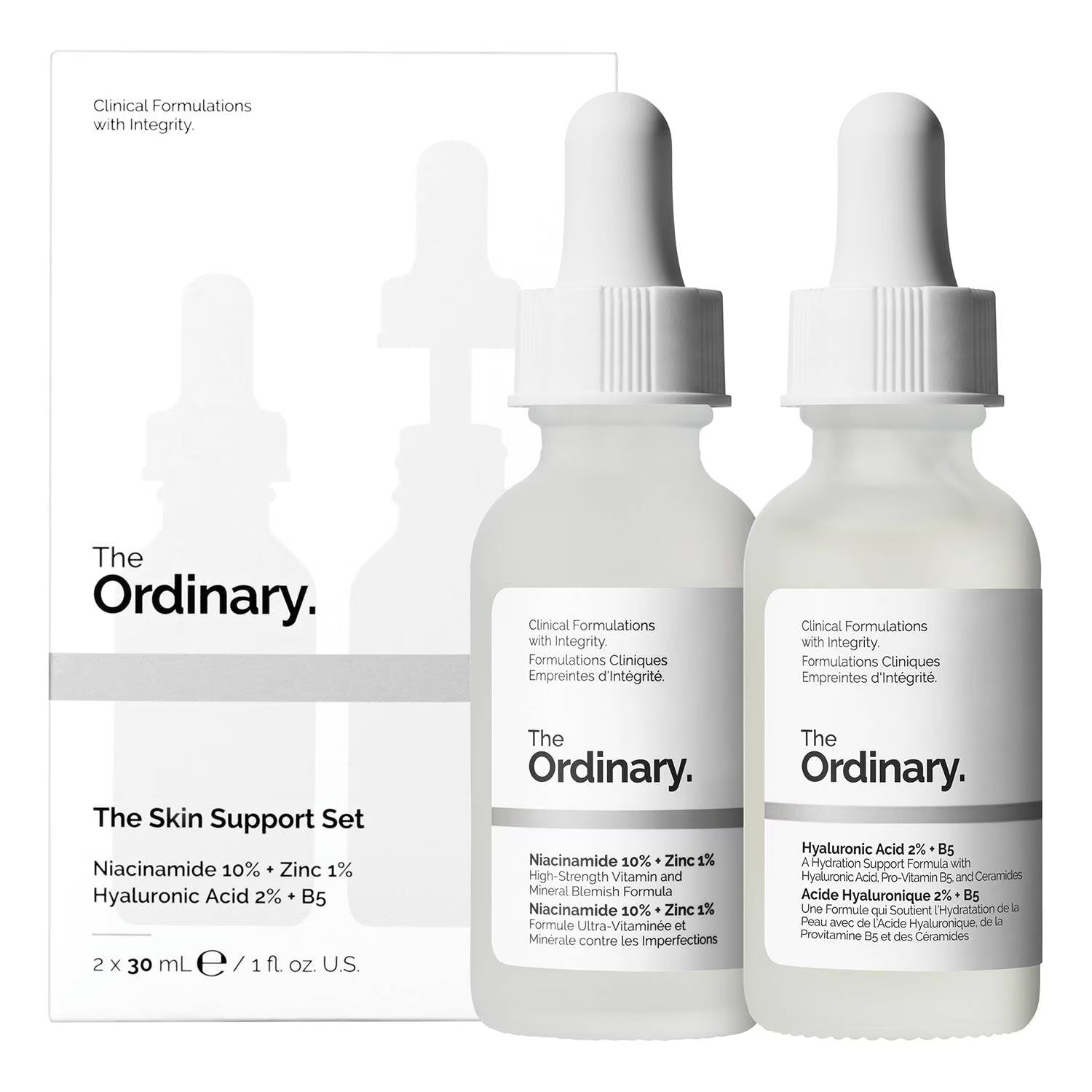 The Ordinary The Skin Support Set 2x30ml