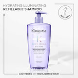 Kerastase Blond Bain Lumiere Refillable Bottle for Blonde Hair 500ml