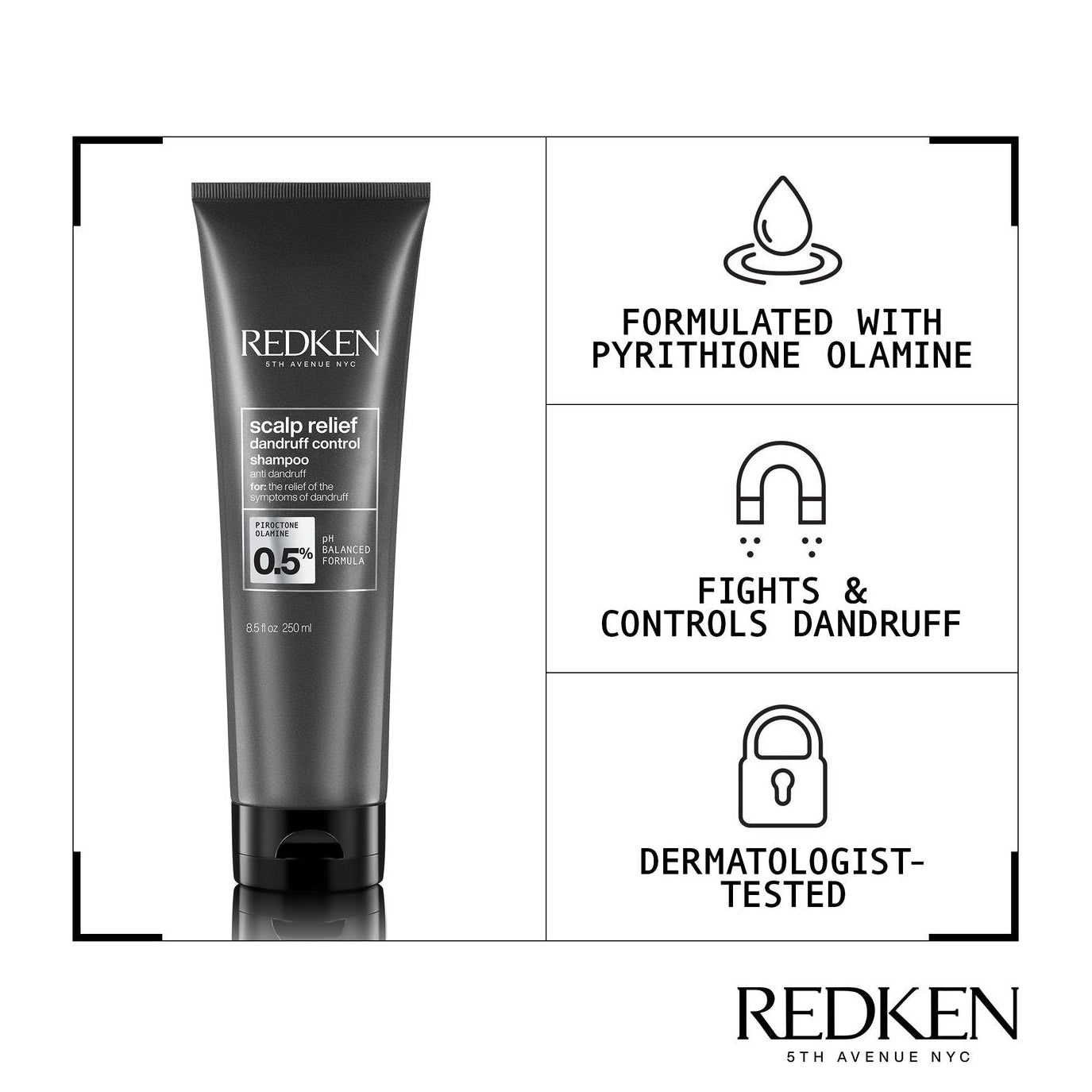 Redken Scalp Relief Dandruff Shampoo 250ml