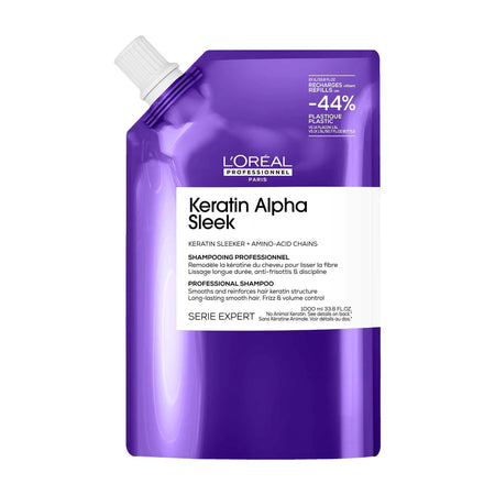 L’Oréal Keratin Alpha Sleek Refill Pouch 1000ml