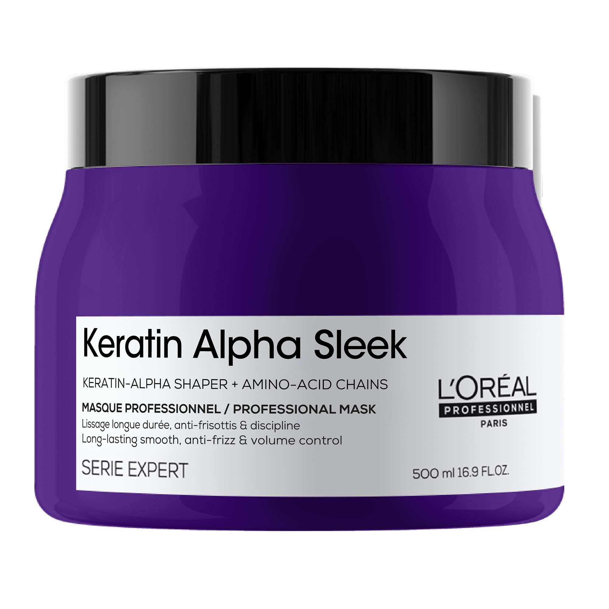L’Oréal Keratin Alpha Sleek Masque 500ml