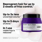 L’Oréal Keratin Alpha Sleek Masque 500ml