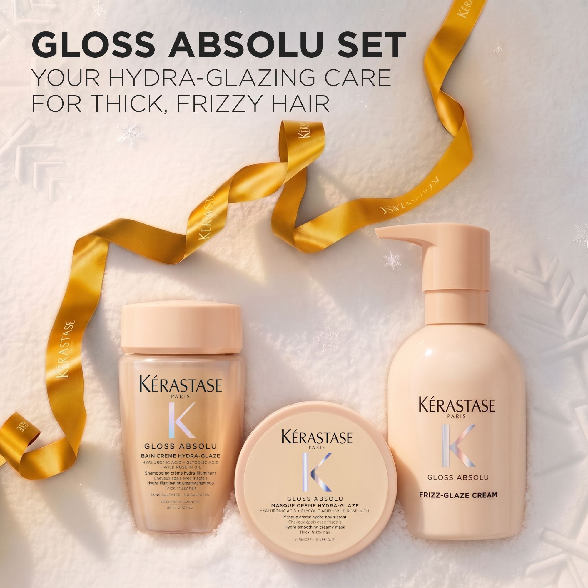 Kerastase Gloss Absolu Christmas Trio Set