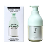 Fussy Refillable Natural Body Wash Tropic Tonic 320ml