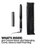 ghd Chronos Curve Conical Wand Festive Gift Set
