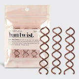 Kitsch Bun Twist 3pc - Brown