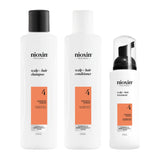 Nioxin-Part System 4 Trial Kit for Coloured Hair with Progressed Thinning