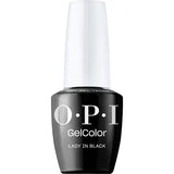 O.P.I GelColor Lady In Black 15ml