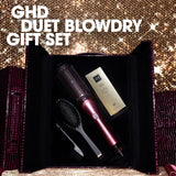 ghd Duet Blowdry Hair Dryer Brush Festive Gift Set in Cherry Chic