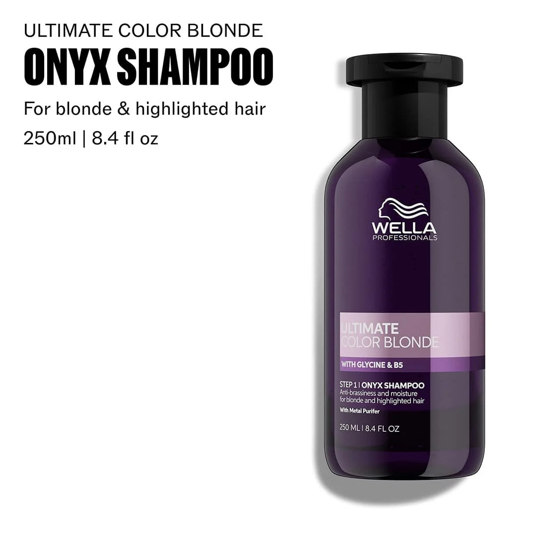 Wella Professionals Ultimate Color Blonde Onyx Shampoo 250ml