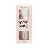Kitsch Recycled Plastic Continuous Spray Bottle - White