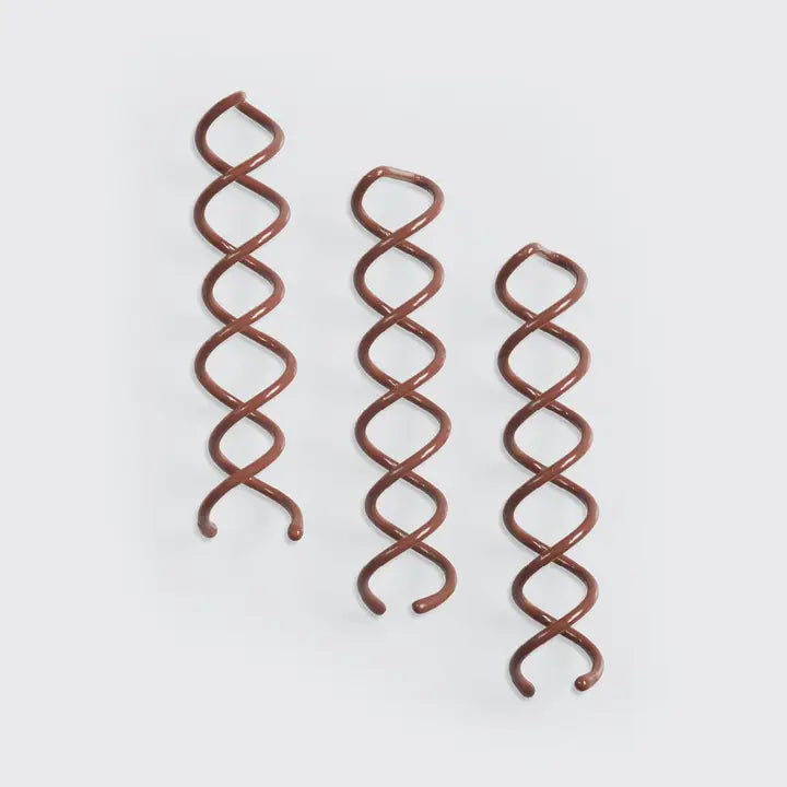 Kitsch Bun Twist 3pc - Brown