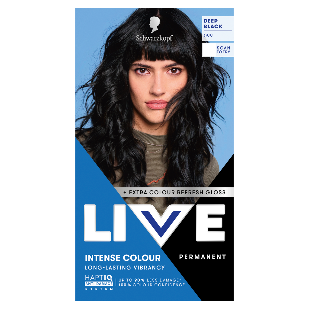 Schwarzkopf Live Intense Colour - Deep Black