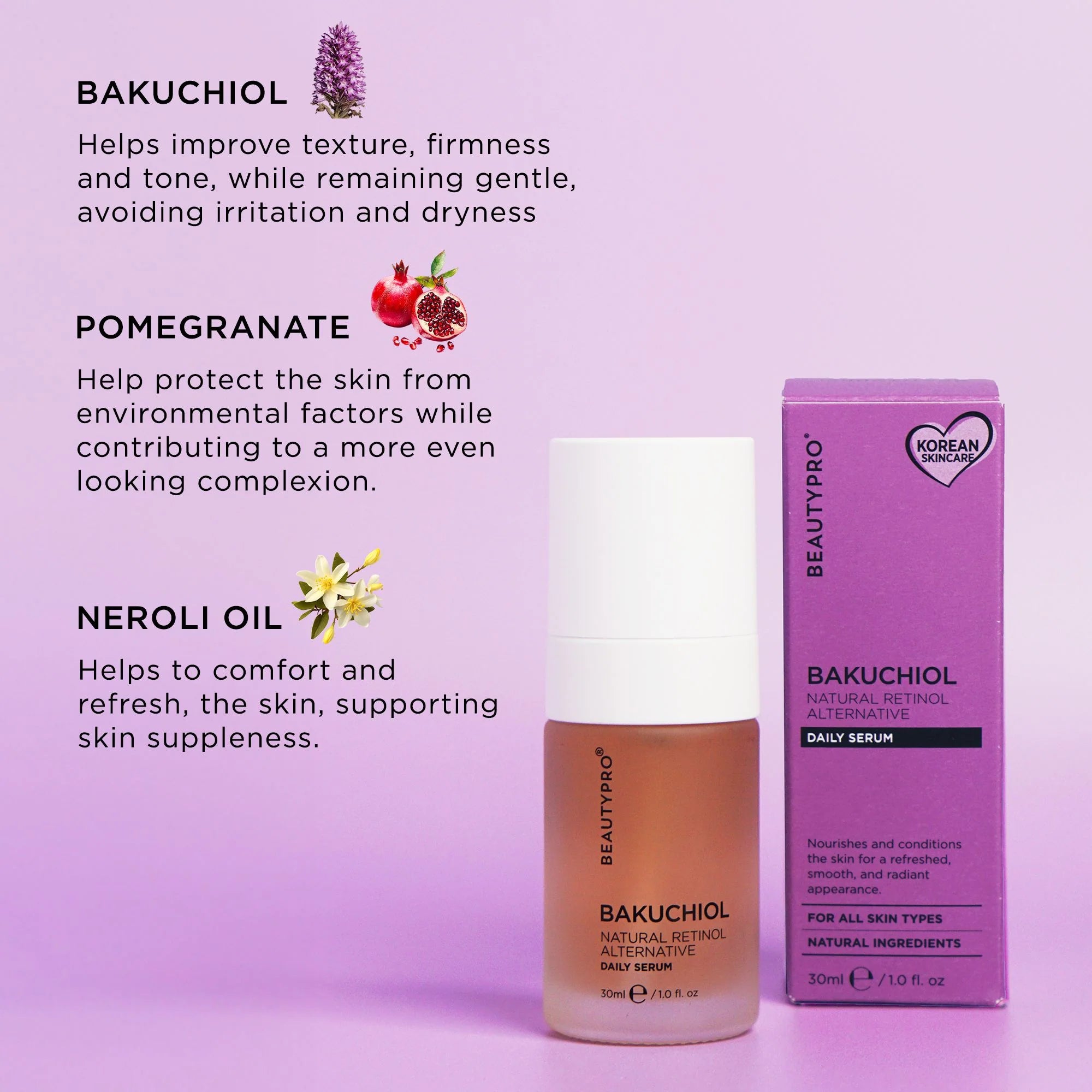 BEAUTYPRO Bakuchiol Daily Serum 30ml
