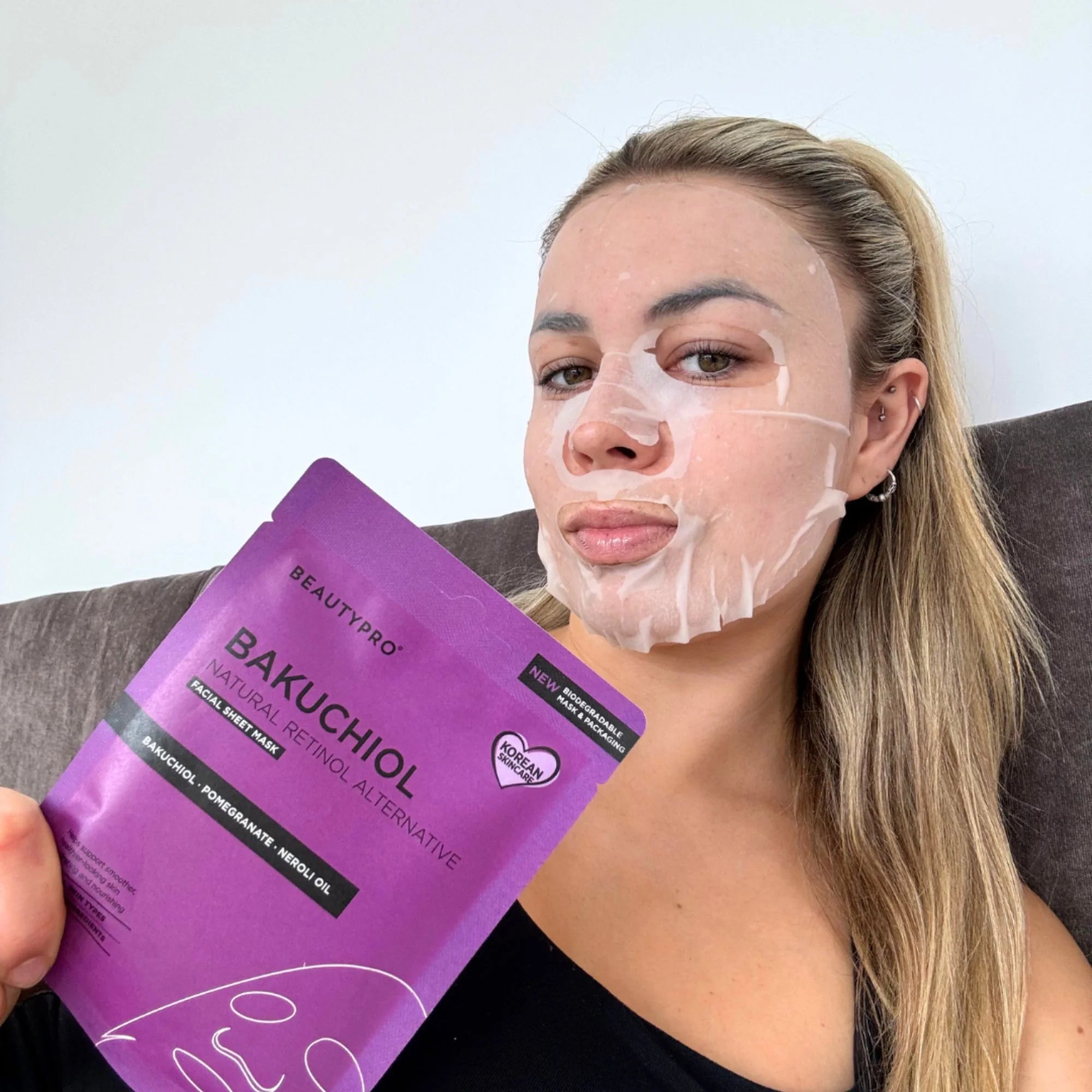BEAUTYPRO Bakuchiol Sheet Mask Duo