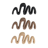 Brushworks Wave Claw Clips 3 pack