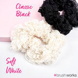 Brushworks Lace Scrunchie 2 pack