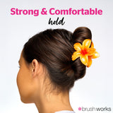 Brushworks Bright Flower Claw Clip 3 pack