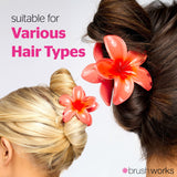 Brushworks Bright Flower Claw Clip 3 pack