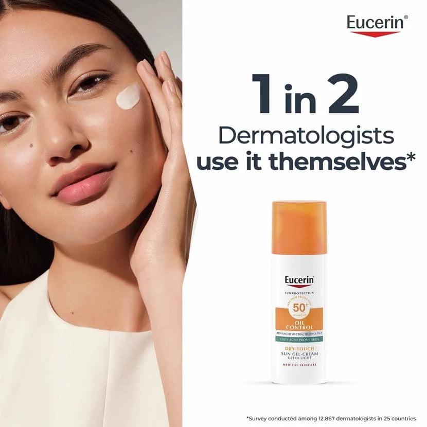 Eucerin Sun Oil Control Gel-Cream Dry Touch SPF50+ 50ml