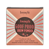 Benefit Goof Proof Brow Powder #6 Cool Soft Black 1.9g