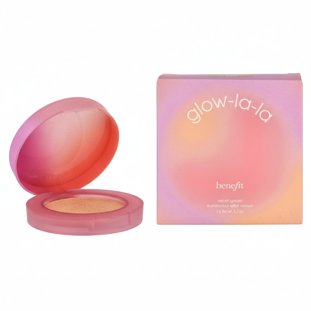 Benefit Glow-La-La Powder Highlighter Luna Light Medium 3g