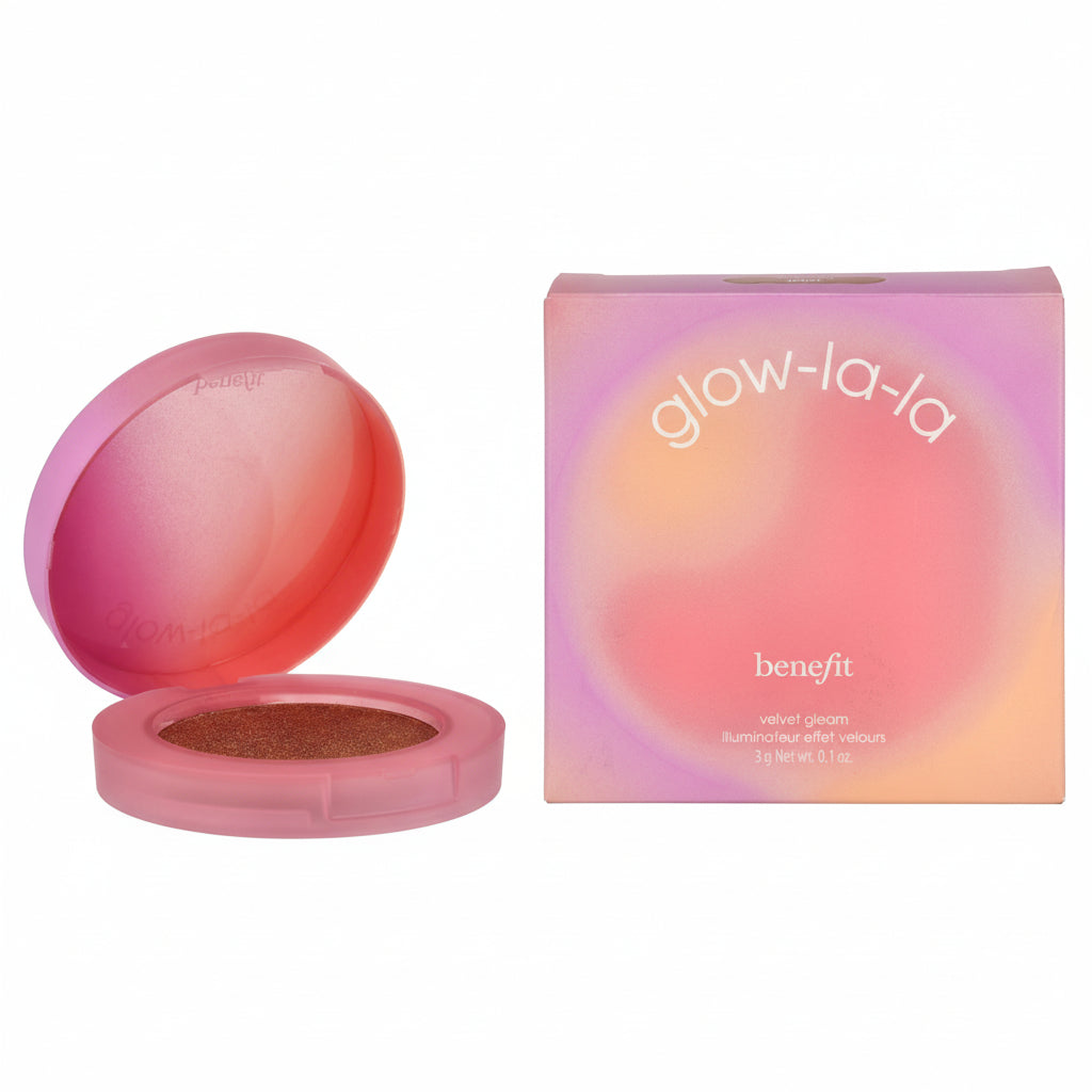 Benefit Glow-La-La Powder Highlighter Lumi Tan Deep 3g