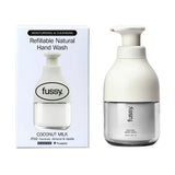 Fussy Refillable Natural Hand Wash Coconut Milk 240ml