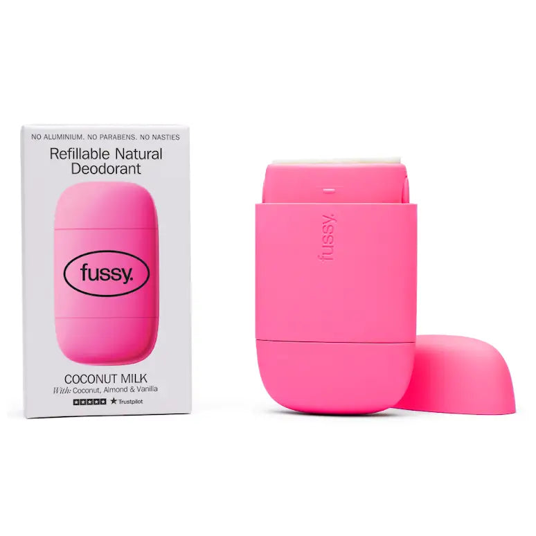 Fussy Refillable Natural Deodorant Coconut Milk 40g