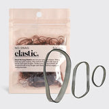 Kitsch No-Snag Elastics (100pc) - Brown