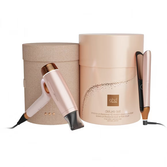 ghd Deluxe Hair Dryer & Straightener Gift Set In Casmere Beige