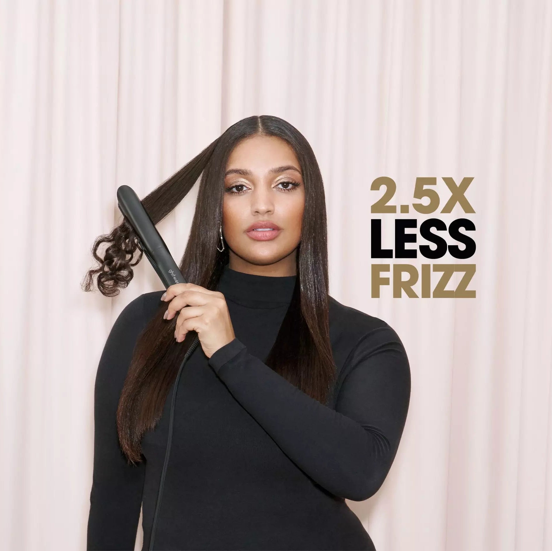 ghd Sculpt Interactive Hair Straightener Festive Gift Set In Black