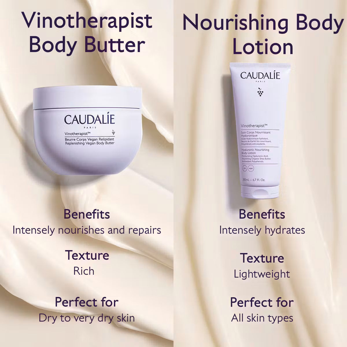 Caudalie Vinotherapist Vegan Body Butter 250ml