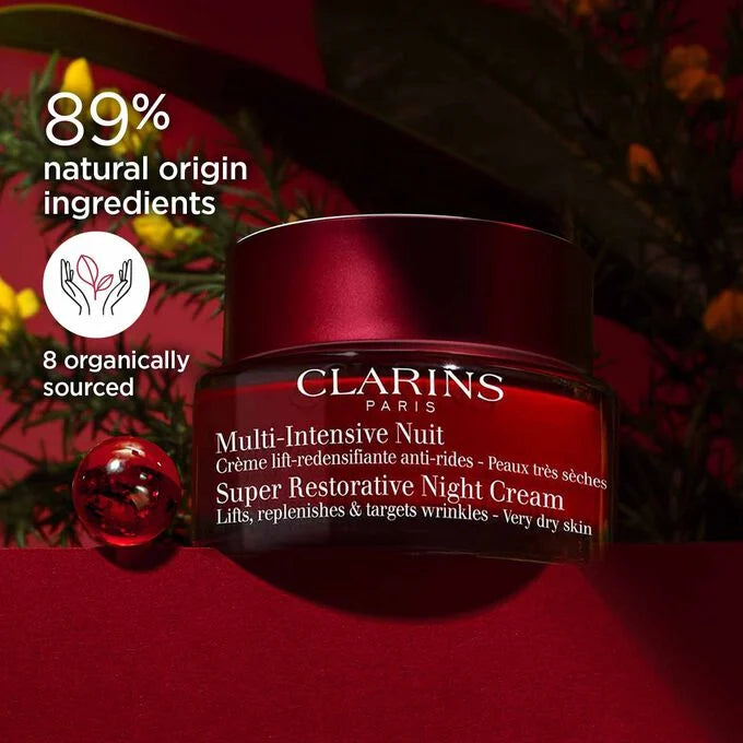 Clarins Super Restorative Night Cream for Very Dry Skin 50ml