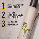 KMS Add Volume Styling Foam 300ml