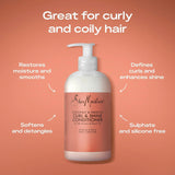 Shea Moisture Coconut & Hisbiscus Curl & Shine Conditioner 348ml