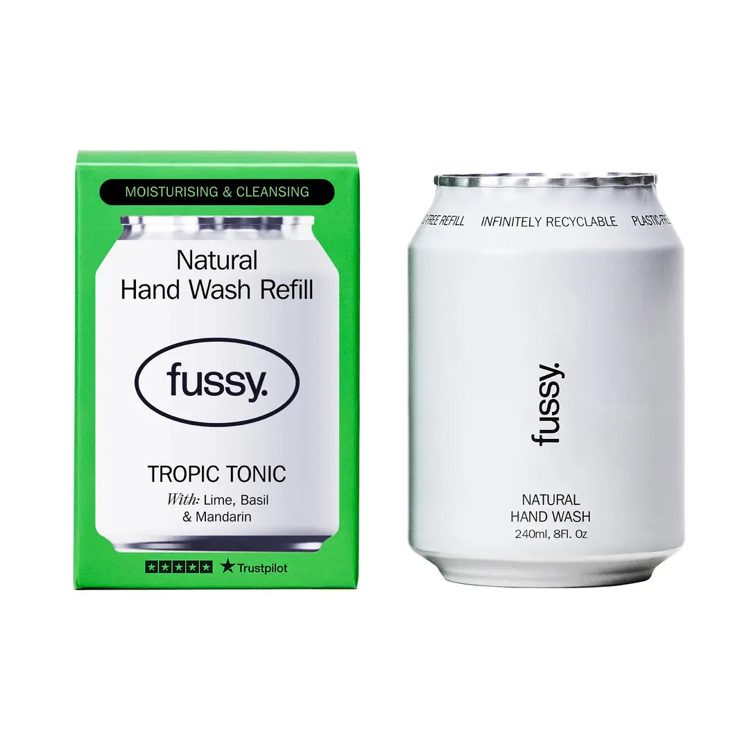 Fussy Natural Hand Wash Refill Tropic Tonic 240ml