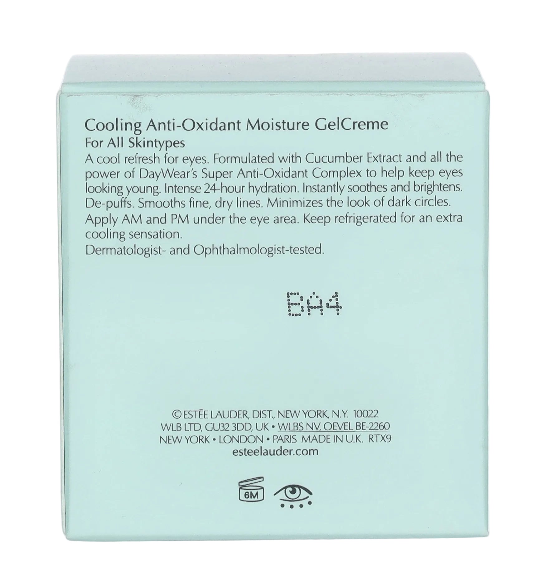 Estée Lauder DayWear Eye Cooling Anti-Oxidant Moisture Gel Creme 15ml