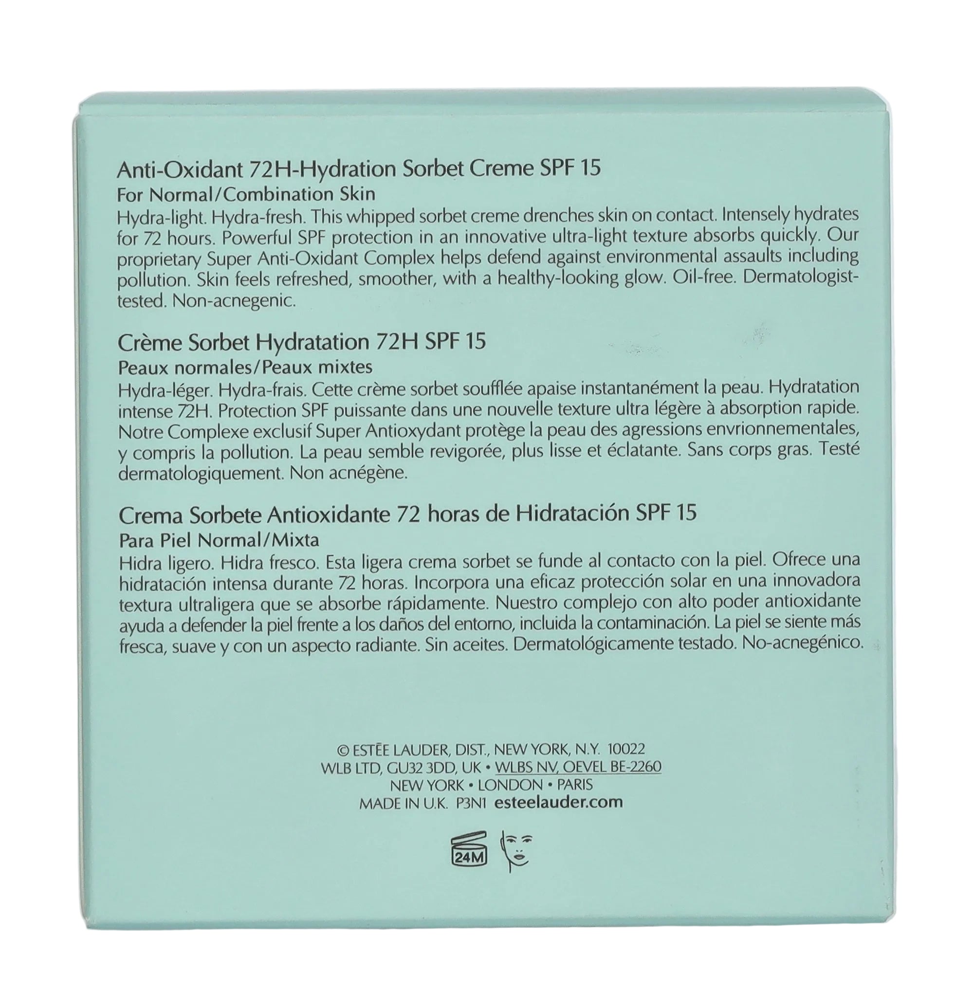 Estée Lauder DayWear Anti-Oxidant 72H Hydration Sorbet SPF15 50ml