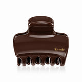 Kitsch Recycled Plastic Puffy Cloud Clip 1pc - Chocolate