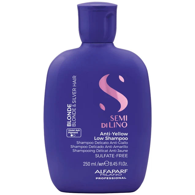 Alfaparf Milano Semi Di Lino Blonde Anti-Yellow Low Shampoo 250ml
