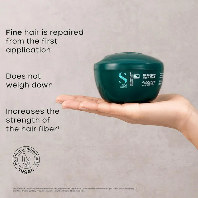 Alfaparf Milano Semi Di Lino Reparative Light Mask 200ml