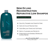 Alfaparf Milano Semi Di Lino Reconstruction Reparative Low Shampoo 1000ml