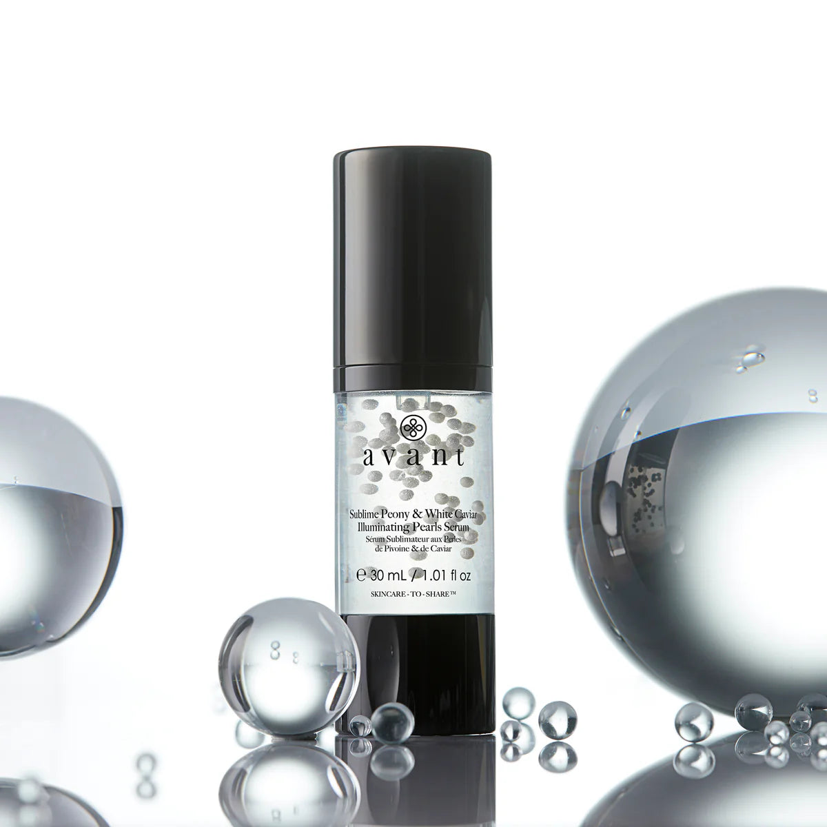 Avant Skincare Sublime Peony & White Caviar Illuminating Pearls Serum 30ml texture