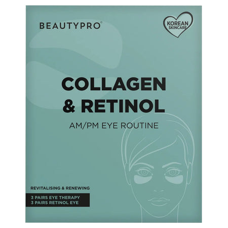 BEAUTYPRO Collagen & Retinol AM/PM Eye Rountine