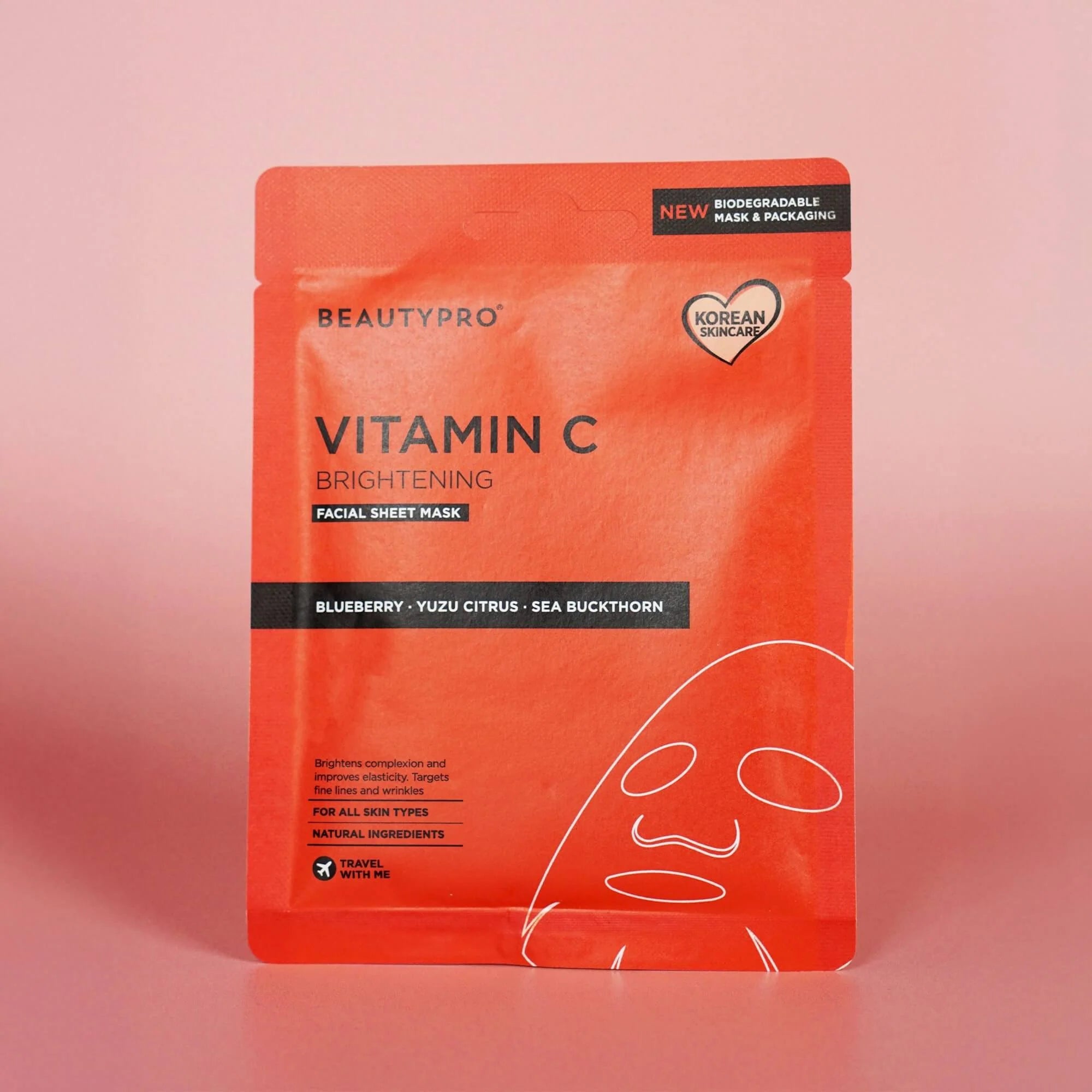 BEAUTYPRO Vitamin C Sheet Mask Duo
