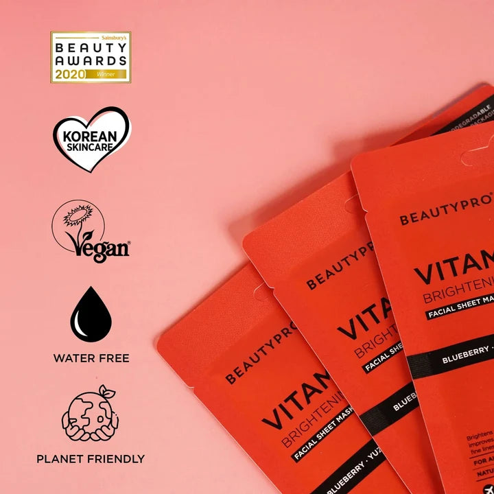 BEAUTYPRO Vitamin C Sheet Mask Duo